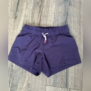 Athleta Girl shorts purple/ eggplant size girls 7.